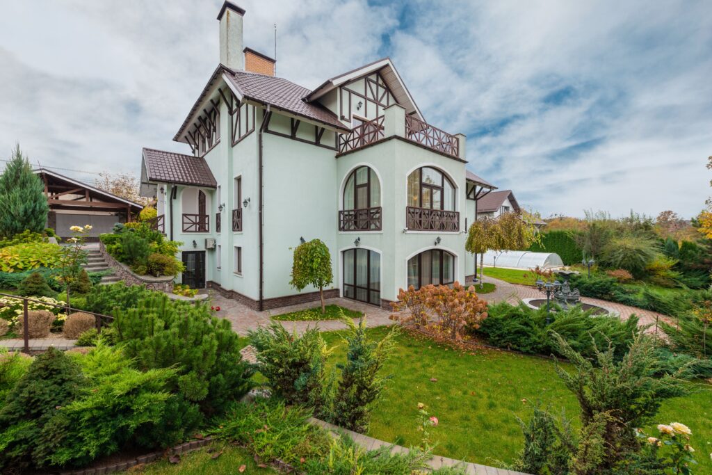 Villa and garden